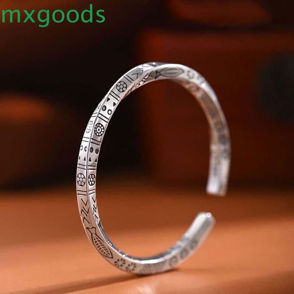 Vòng Đeo Tay Dạng Mở Phong Cách Punk Thời Trang Dành Cho Nữ