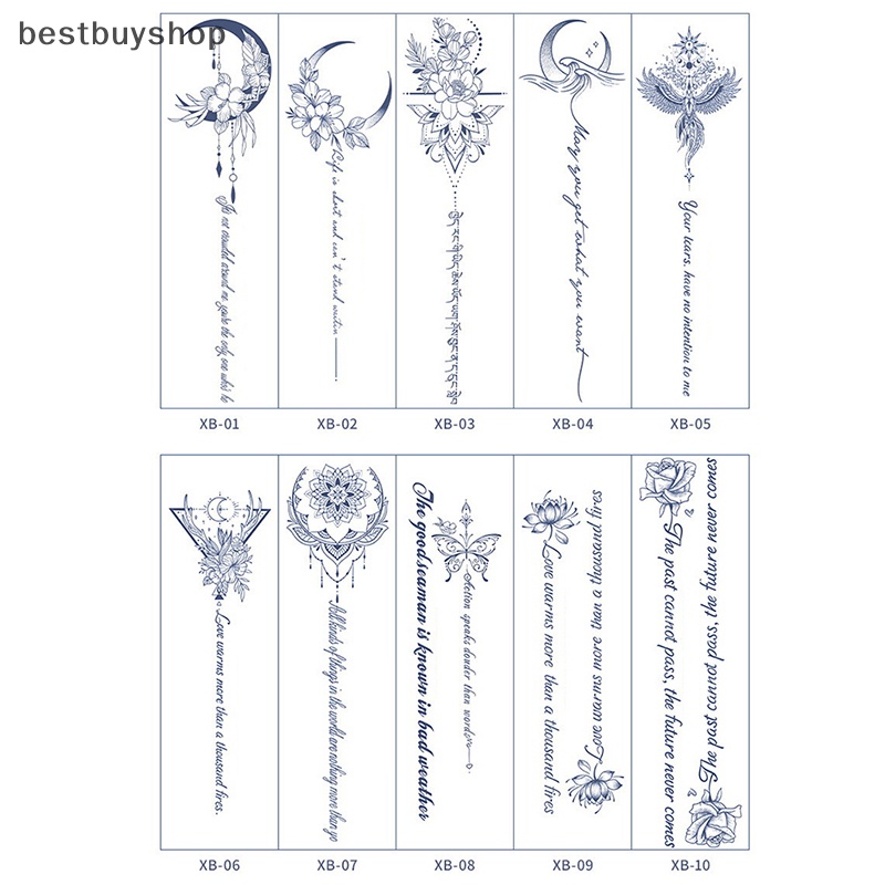 Bestbuy Miếng Dán Hình Xăm Tạm Thời Lasg Bán Vĩnh Viễn Tự Nhiên Cho Nam Và Nữ YHN