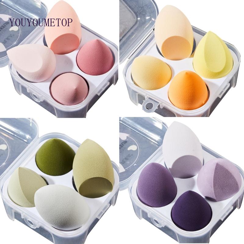 Set 4 Mút Trang Điểm Hình Trứng YOUYO Beauty Blender