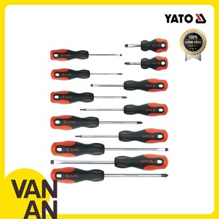 Bộ tua vít 12pcs yato yt-2787