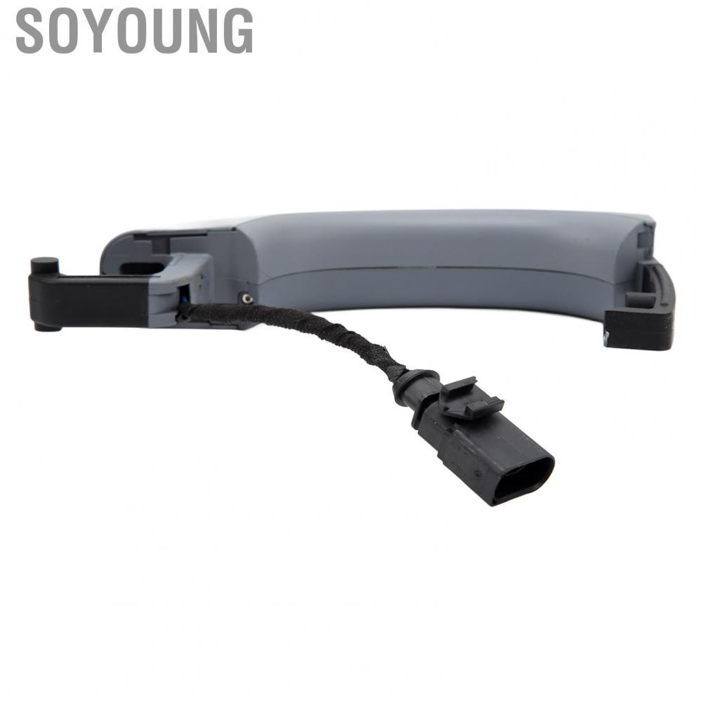 Soyoung Car Exterior Door Handle  4L0837205B Perfect Fit ABS Keyless Entry for Q7 2007 To 2015