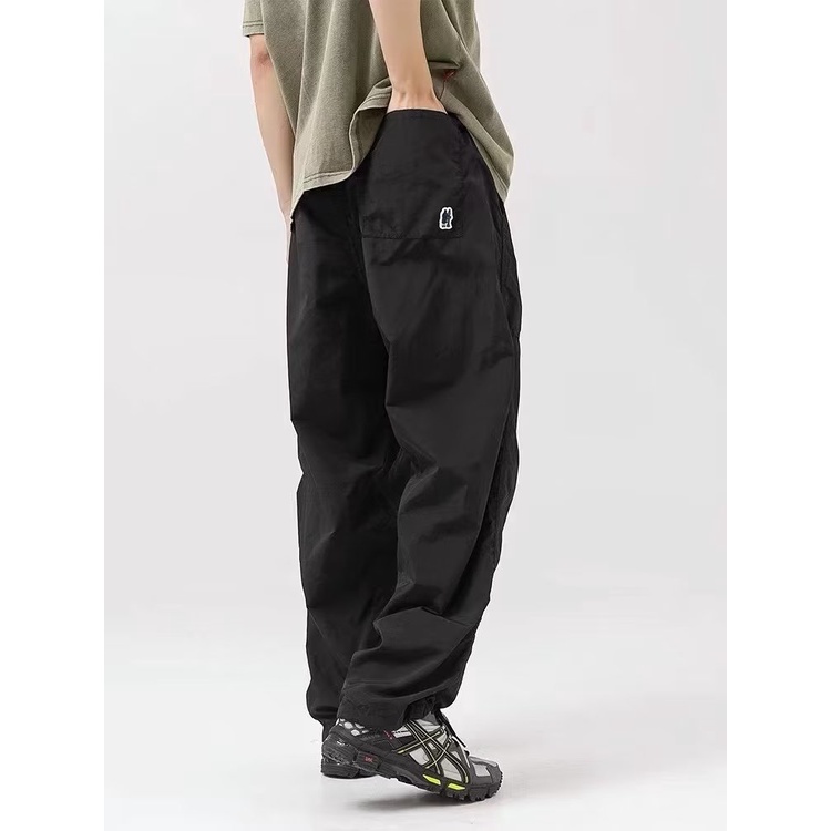 Quần Legging Mỏng Nhanh Khô Phong Cách Retro Mỹ Thời Trang Mùa Hè Cho Nam