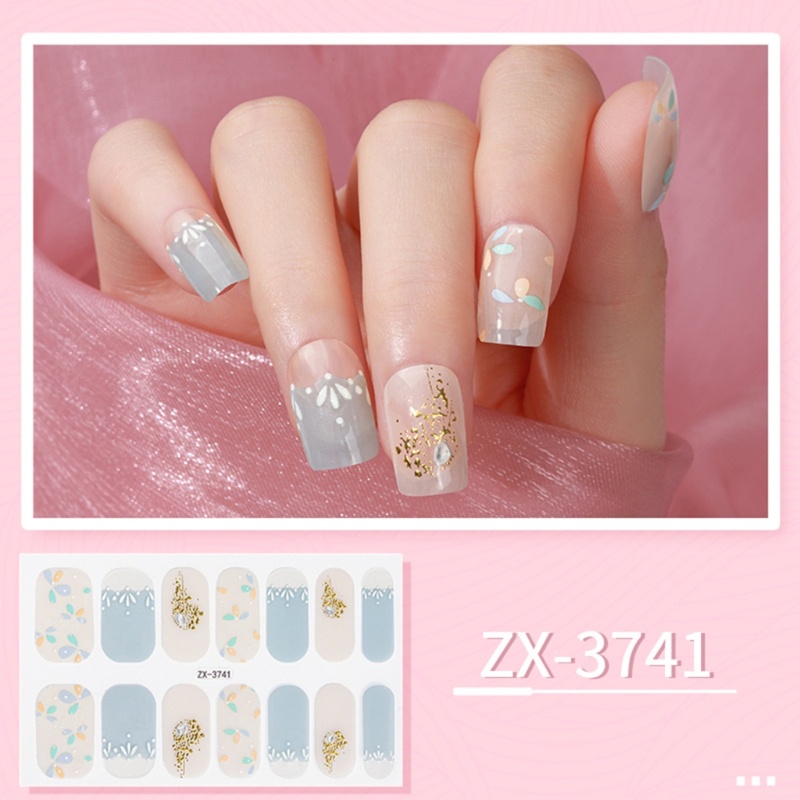 Sa Miếng Dán Trang Trí Móng Tay Tự Dính Tiện Dụng