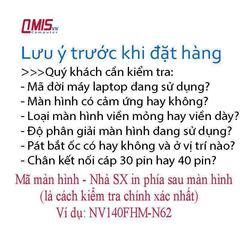 Màn hình laptop 17.3 inch slim 40 pin FHD 120Hz, Asus A17 FA706, G731 GL703, MSI GE72 GP73 GS73 GT75 GF75 GF76