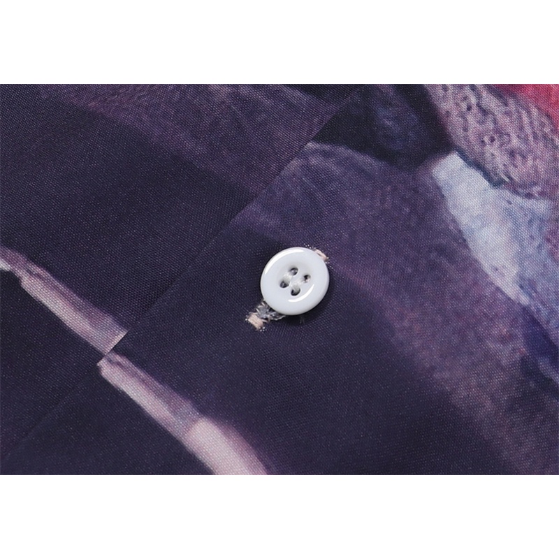 Z-a88r-a &amp; - Áo Sơ Mi Ngắn Tay In Hình Phong Cảnh Đường Phố Cao Cấp Thời Trang