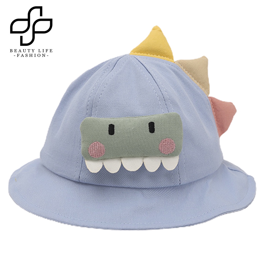 Nón Rộng Vành Chống Nắng Bằng Chất Liệu Cotton Dễ Thương Xinh Xắn Dành Cho Các Bé