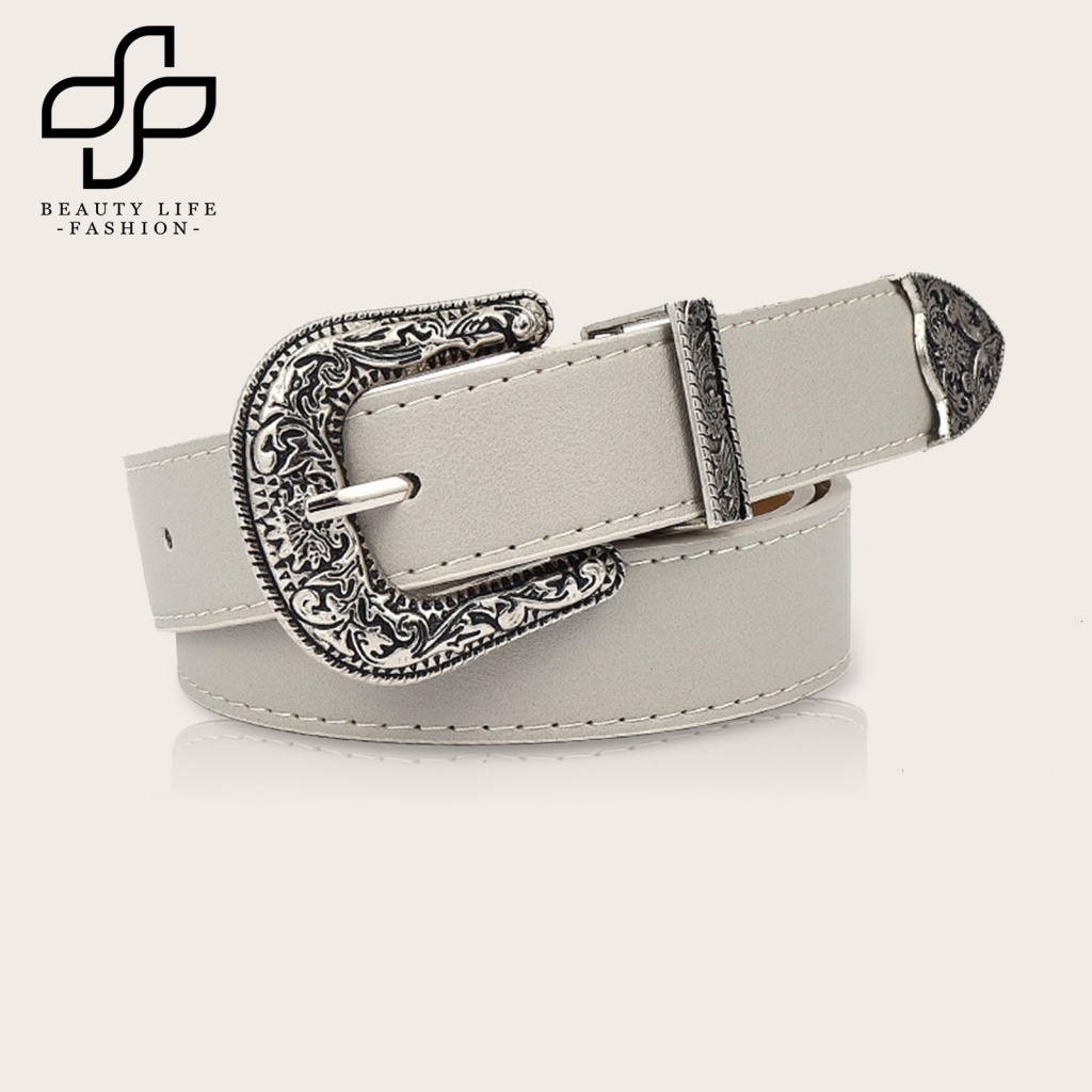 Thắt Lưng Bản Rộng Phong Cách Retro Đơn Giản Nhỏ Gọn Bền Bỉ