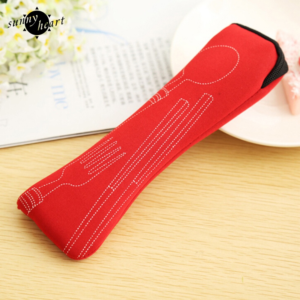 Set 3 Món Muỗng Nĩa Đũa Bằng Thép Không Gỉ Tiện Dụng Mang Theo Du Lịch