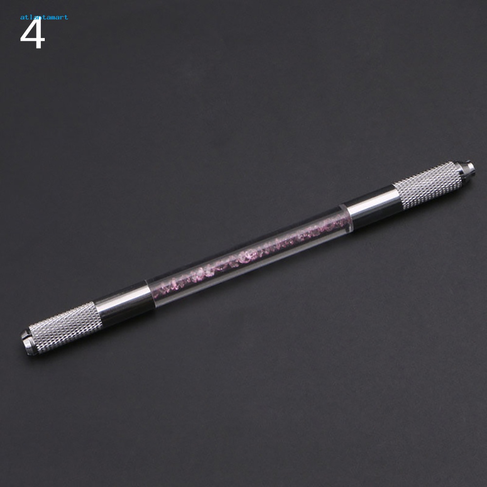 Túi Đựng Đồ Dùng Cao Cấp Tiện Dụng| Bút Xăm Chân Mày Hai Đầu Bằng Pha Lê Chất Lượng Cao