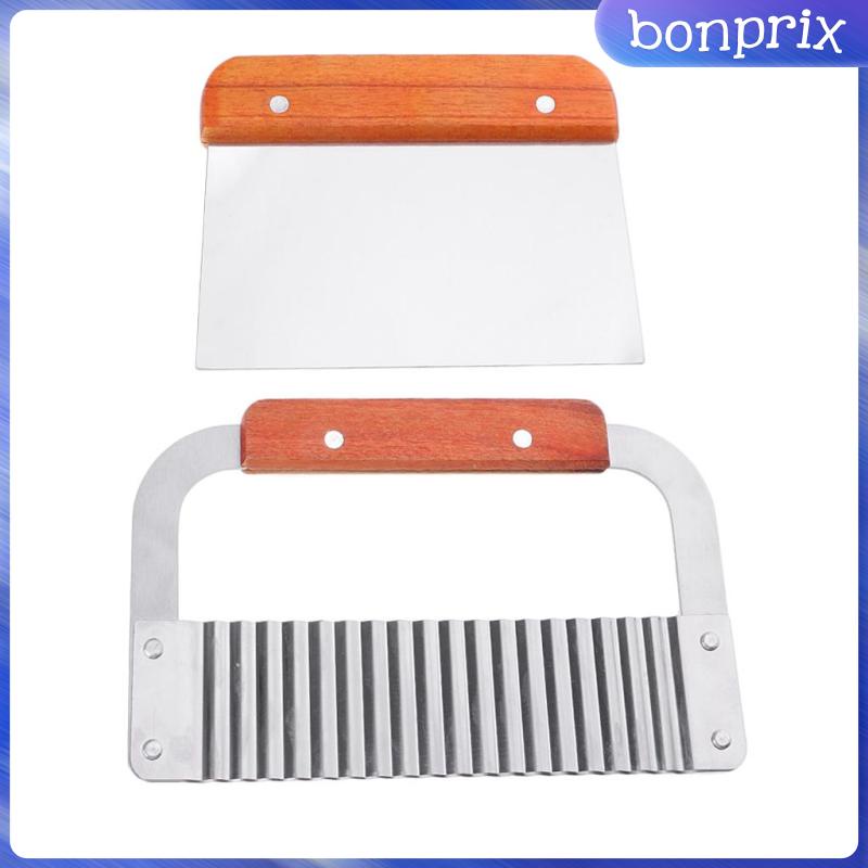 Set 2 Khuôn Làm Khoai Tây Chiên Bằng Thép Không Gỉ