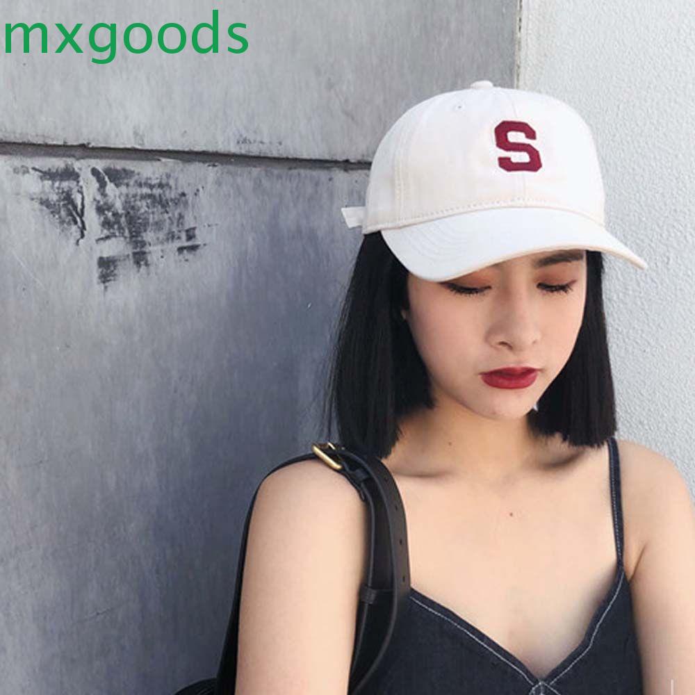 Mũ Lưỡi Trai Thêu Chữ S Phong Cách Thể Thao Thời Trang Xuân Hè Cho Nam Và Nữ