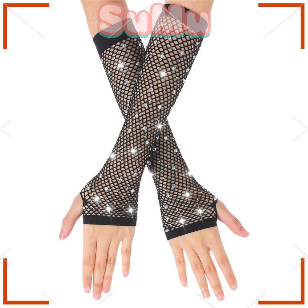 Sumu Găng Tay Lưới Câu Cá Sân Khấu Bungee Cho Nữ Dây Đai Co Giãn Chuyên Dụng Chất Lượng