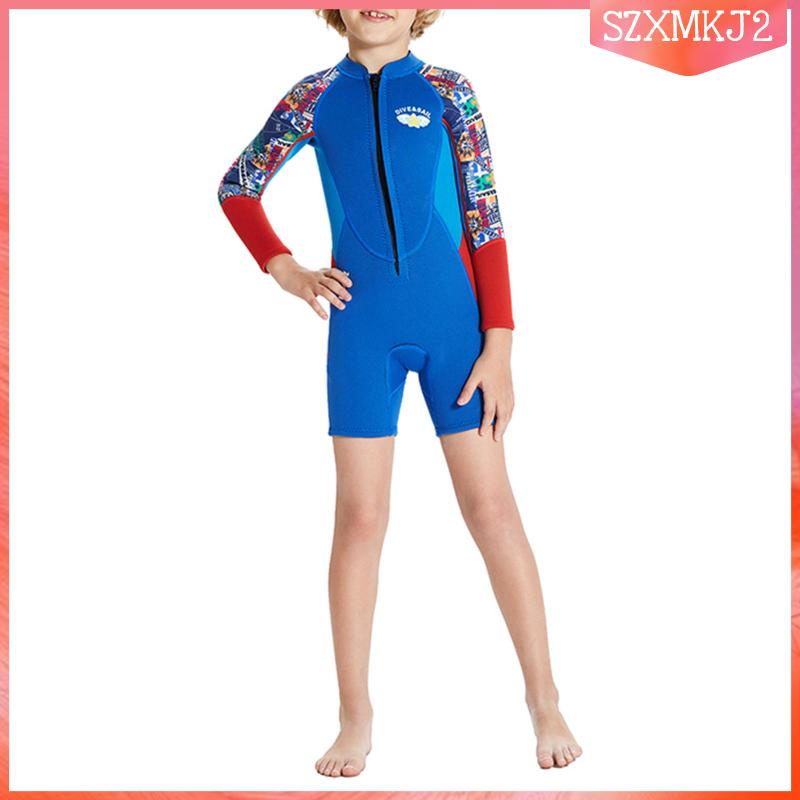 Bộ Đồ Bơi Lướt Sóng Dày 2.5mm szxmkj2 Cho Bé