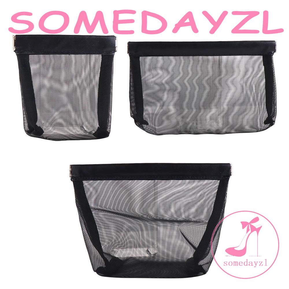 Túi Lưới Đựng Mỹ Phẩm Trong Suốt Đơn Giản Tiện Dụng