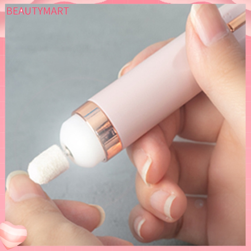 1 Bộ Máy Mài Móng Tay Loại Bỏ Da Chết Tiếng Ồn Thấp Tốc Độ Cao Kèm Mũi Khoan Chuyên Dụng Cho Salon Làm Móng