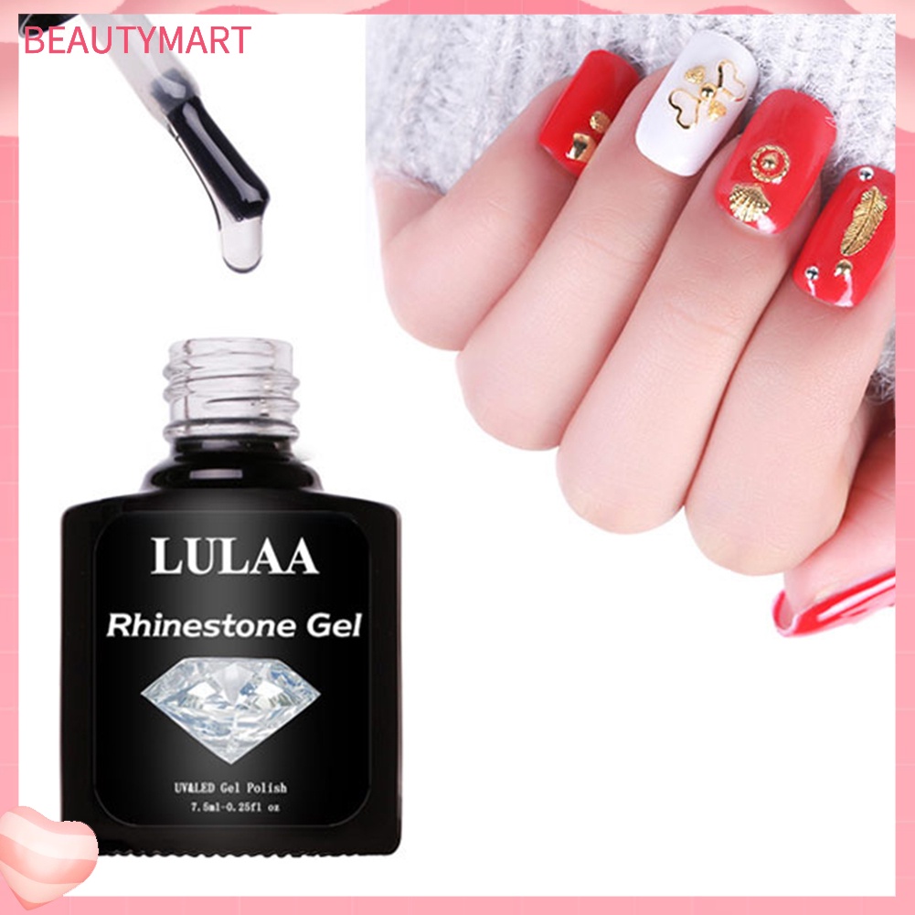 Keo UV LED Trong Suốt Dán Trang Trí Móng Tay Nghệ Thuật DIY