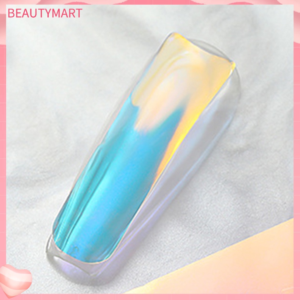 Miếng Dán Trang Trí Móng Tay Bằng PVC Mỏng Nhẹ Màu Aurora