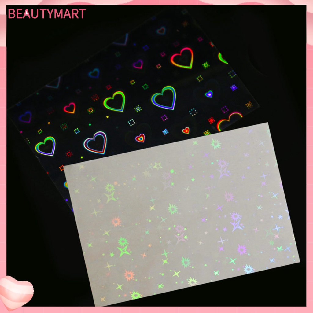 Miếng Dán Trang Trí Móng Tay Hình Trái Tim DIY