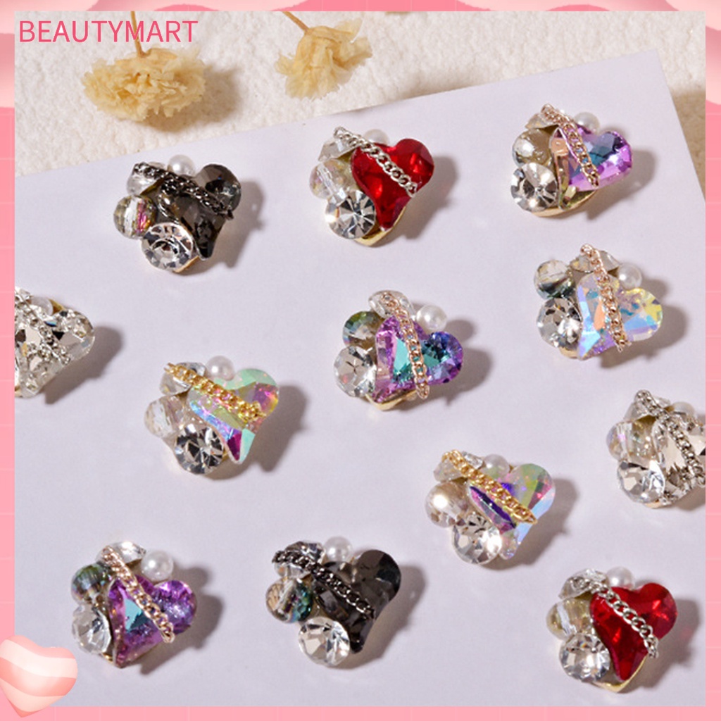 Set 3 Phụ Kiện Trang Trí Móng Tay Tạo Hiệu Ứng 3D Sang Trọng