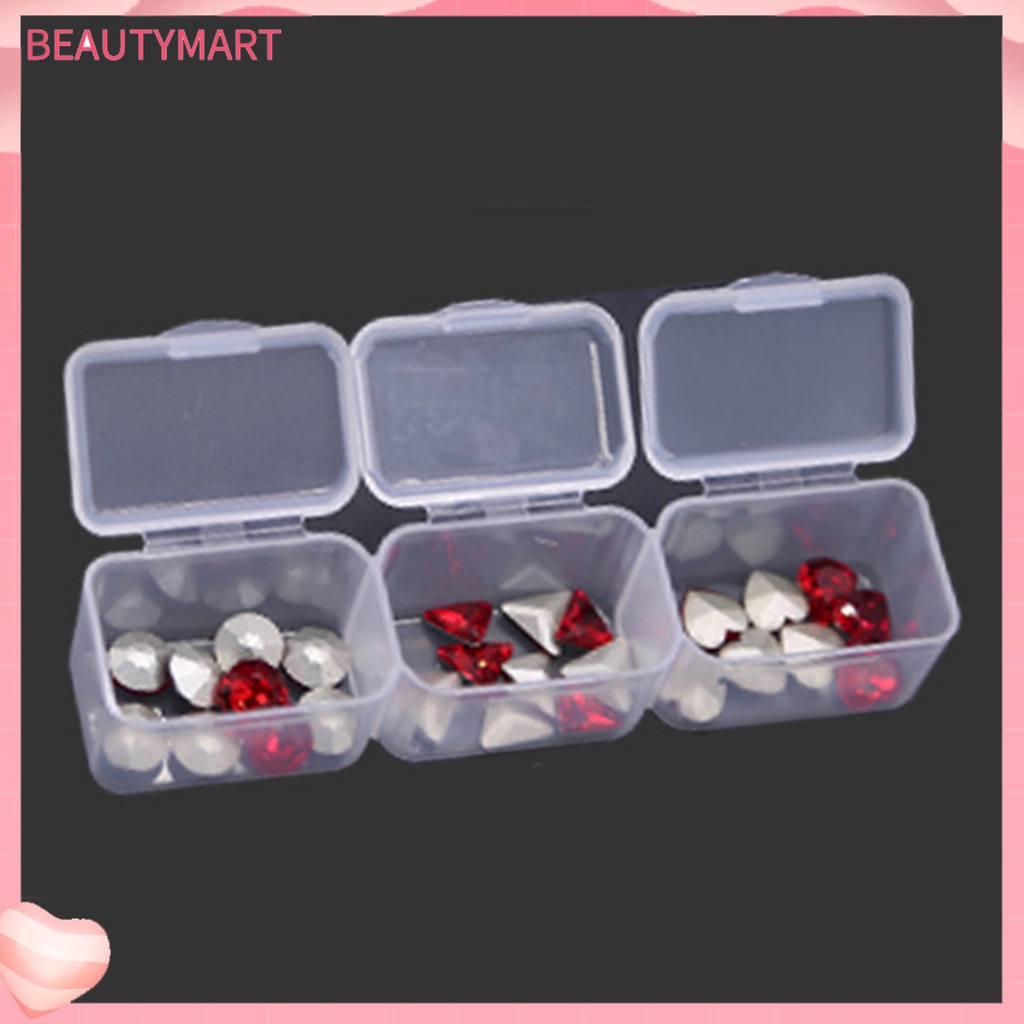 Hộp Nhựa PP 56 Ngăn Đựng Phụ Kiện Trang Trí Móng Nghệ Thuật