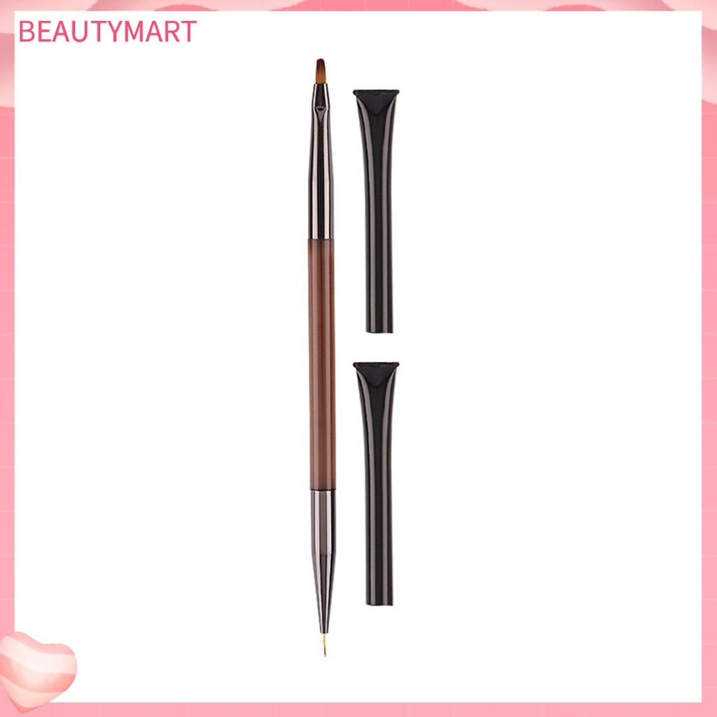 Bút Vẽ Móng Nghệ Thuật Hai Đầu Lông Mềm Không Phai Màu Với Vỏ Bút Chấm Bi