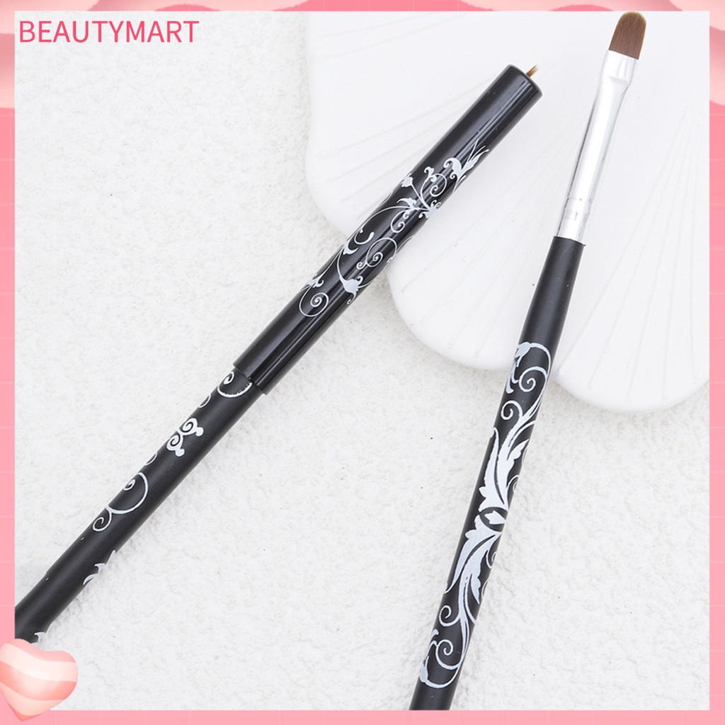 Hộp Đựng Bút Lông Mềm Không Lông Tự Vẽ Trang Trí Móng Tay Nghệ Thuật Dành Cho Nữ