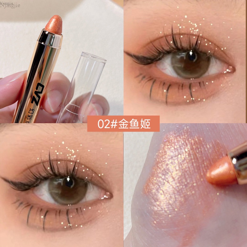 Nhũ mắt Dạng Bút CVZ Lên Màu Tự Nhiên Bắt Sáng Lâu Trôi