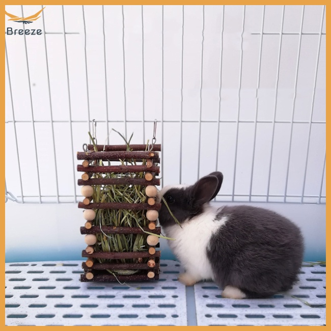 Kệ Gỗ Đựng Thức Ăn Cho Thú Cưng Thỏ / Heo Guinea