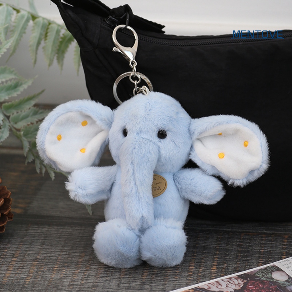 [MT] Móc Chìa Khóa Hình Búp Bê Động Vật Hoạt Hình Tai To Nhồi Bông Mềm Mại Thoải Mái Trang Trí Túi Xách / Điện Thoại