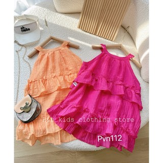 Váy tầng nhăn HB bé gái