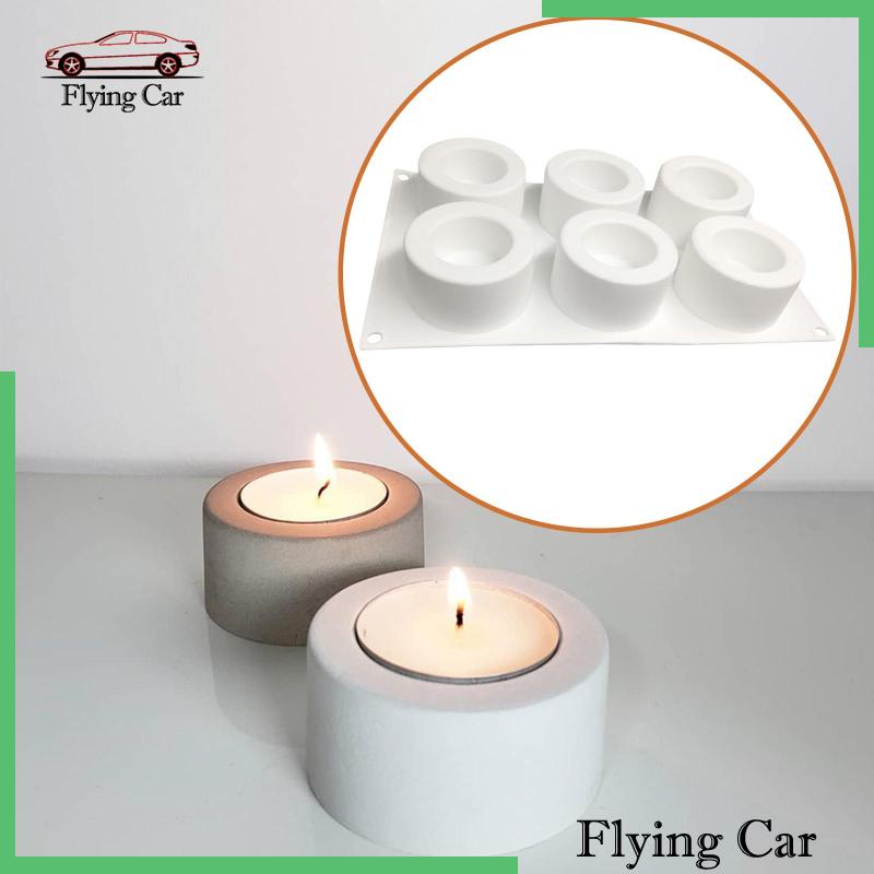 Chảo Làm Bánh 6 Lỗ Bằng Silicone DIY Dành Cho Trẻ Em Và Người Lớn Lzdjfmy2