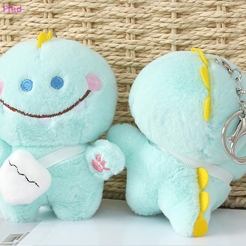 {Ffsd} Móc Khóa Hình Khủng Long Nhồi Bông Dễ Thương Trang Trí Ba Lô / Ô Tô Quà Tặng Bán Chạy