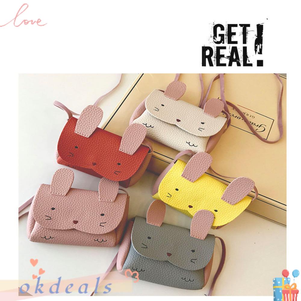 Túi Đeo Vai Chất Liệu Da PU Hợp Thời Trang Cho Bé Gái