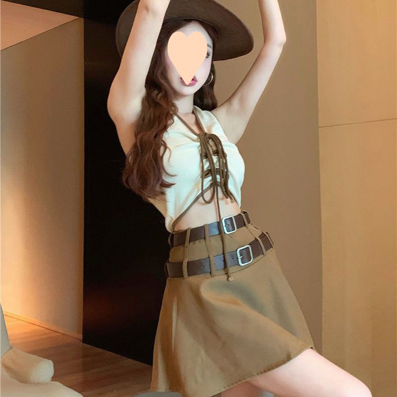 Áo Hai Dây Thiết Kế Ngọt Ngào Phong Cách Mới 2023 Cho Nữ