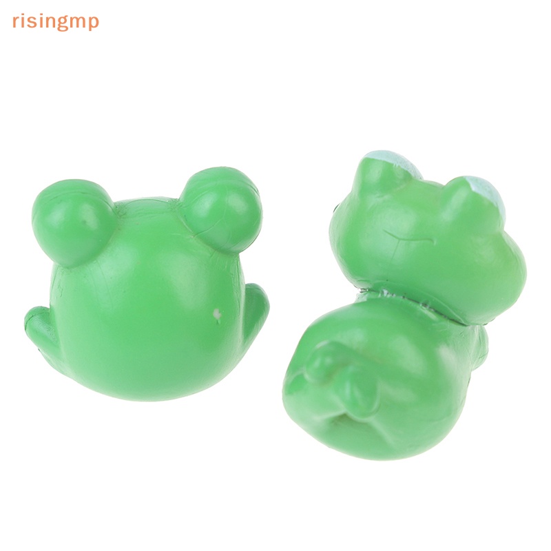 Set 10 Đồ trang trí Chú Ếch Dễ Thương Dùng Trang Trí Tiểu Cảnh DIY