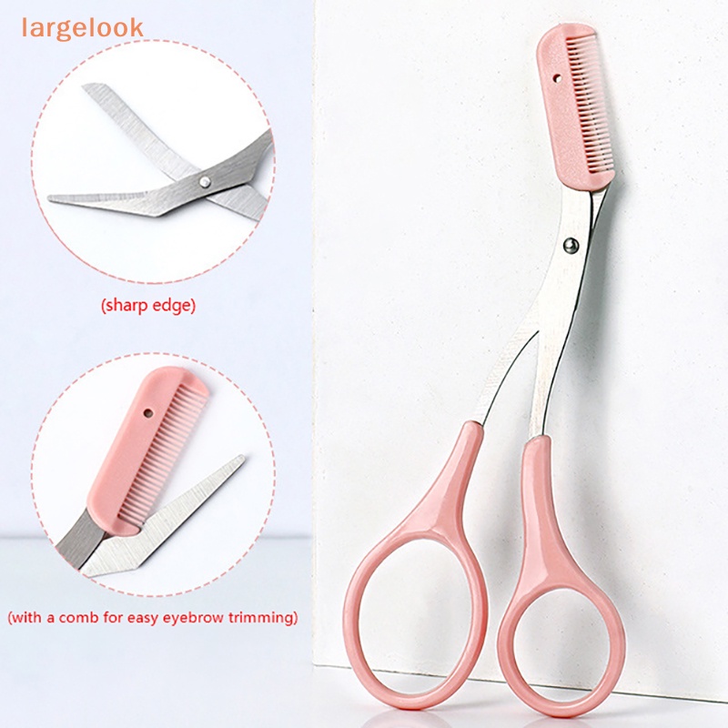 Kéo Tỉa Lông Mày / Lông Mi Bằng Thép Không Gỉ Tiện Dụng