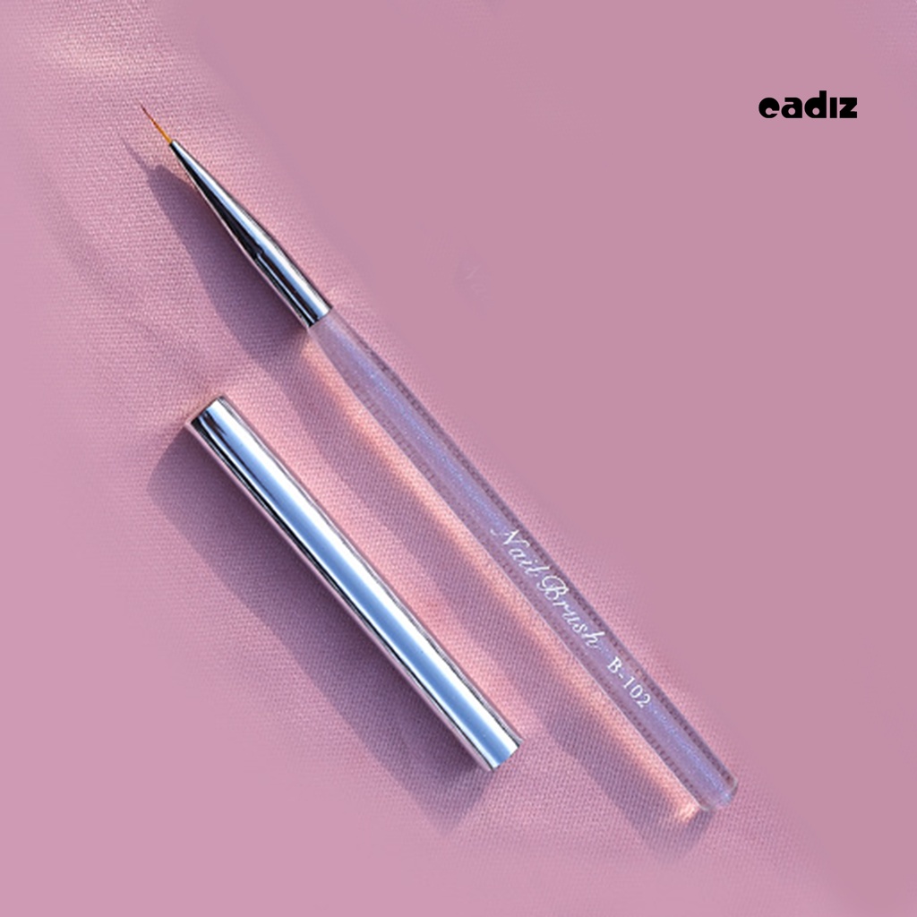 Bút Vẽ Móng Nghệ Thuật Đầu Mềm Trong Suốt Thoải Mái Nhiều Ngòi CADI