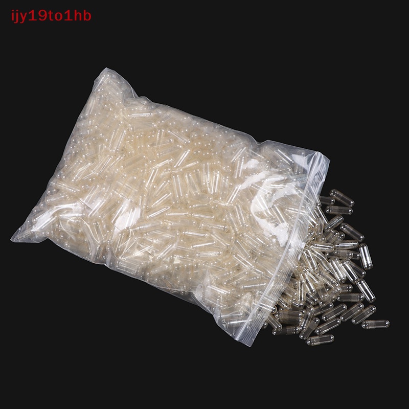 1 #0 #00 #100 viên nang thuốc viên nang gelatin cứng Rỗng trong suốt