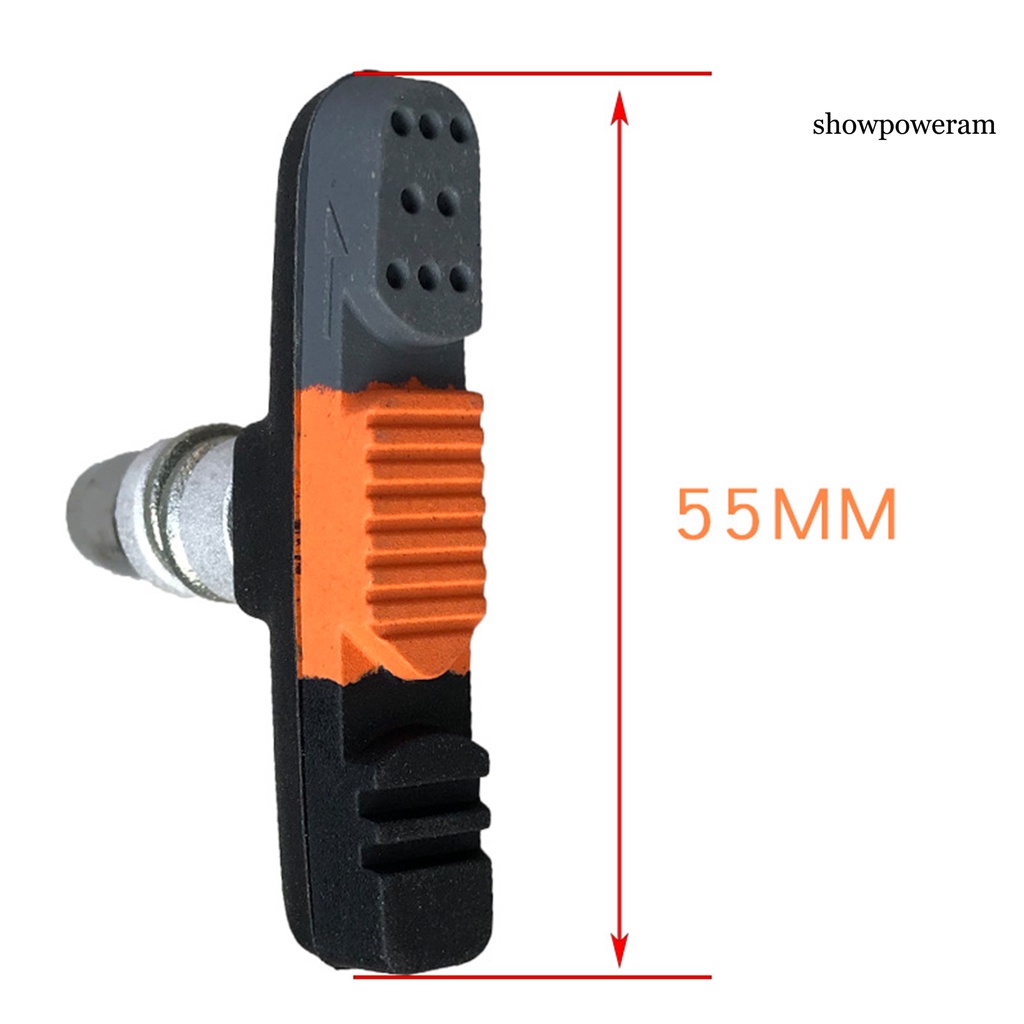 1 Cặp Đệm Phanh Xe Đạp Hình Chữ V Giảm Tiếng Ồn Trọng Lượng Nhẹ Tiện Dụng