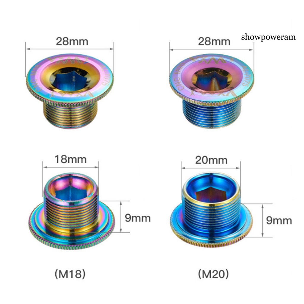 Ốc Vít SP-M18 M20 CNC Cắt Không Dễ Biến Dạng Dành Cho Xe Đạp