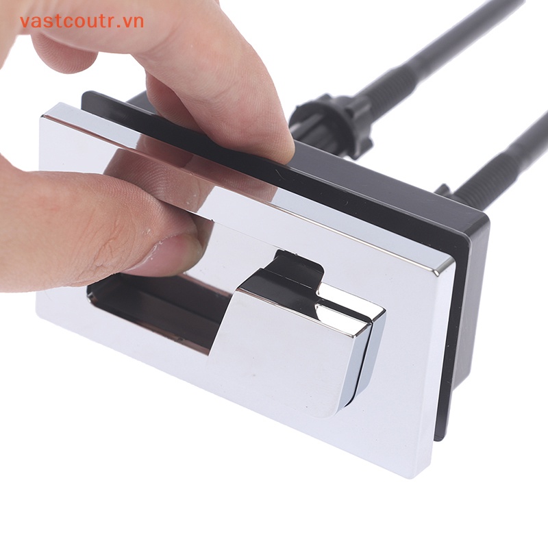 1 Nút Bấm Xả Bồn Cầu Hình Tròn / Vuông Tiện Dụng