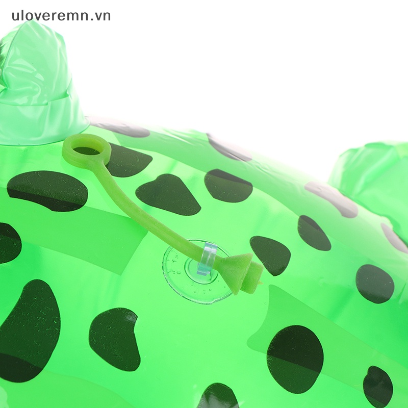 Đồ Chơi Ếch Xanh Bơm Hơi Có Đèn Nhấp Nháy Dễ Thương Vui Nhộn DIY Cho Bé