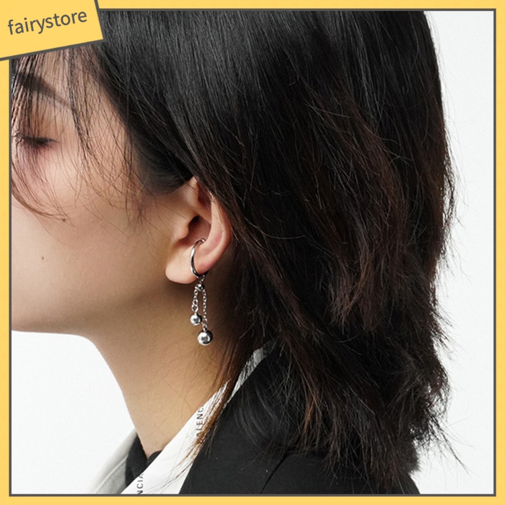 [FRO] 1 Khuyên Tai Kẹp Vành Tai Không Cần Khoan Lỗ Sáng Trang Trí Hình Hành Tinh Nhỏ Dễ Phối Đồ Trang Sức Cho Nữ