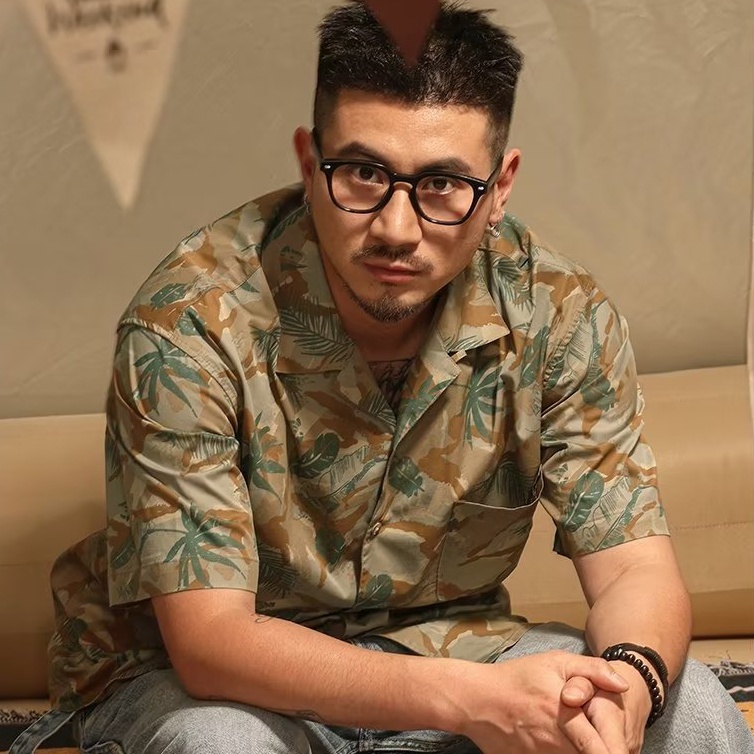 Áo Sơ Mi Tay Lửng Dáng Rộng In Họa Tiết Hawaii Thời Trang Mùa Hè Dành Cho Nam