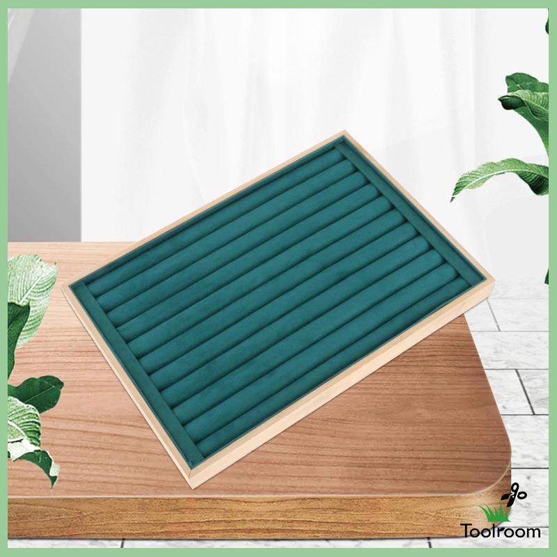 Khay Đựng Trang Sức / Vòng Đeo Tay / Ngăn Kéo Bằng Vải Flannel Có Thể Xếp Chồng Lên Nhau Tiện Dụng