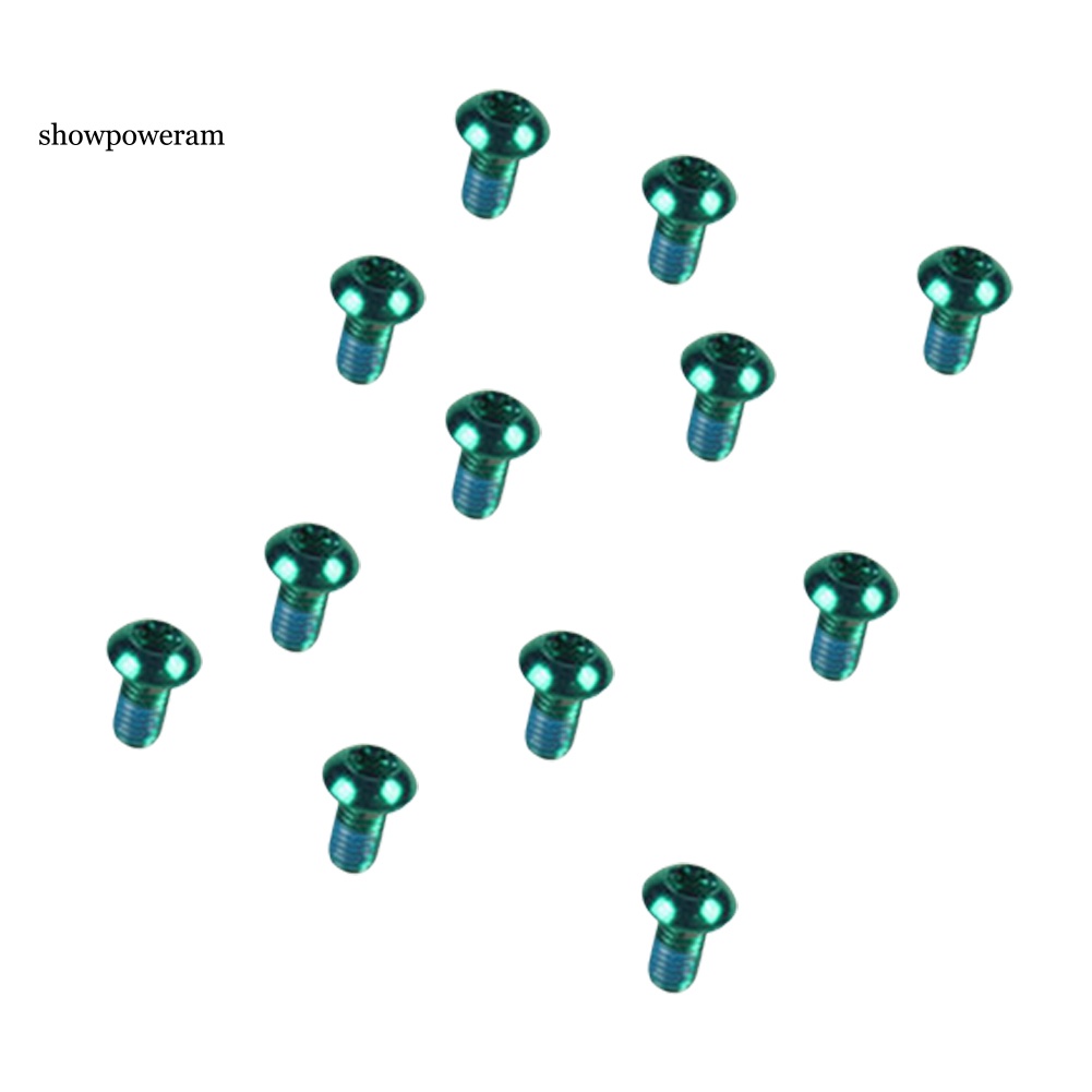 12 Ốc Vít M5x10mm T25 Cho Đĩa Phanh Xe Đạp Leo Núi