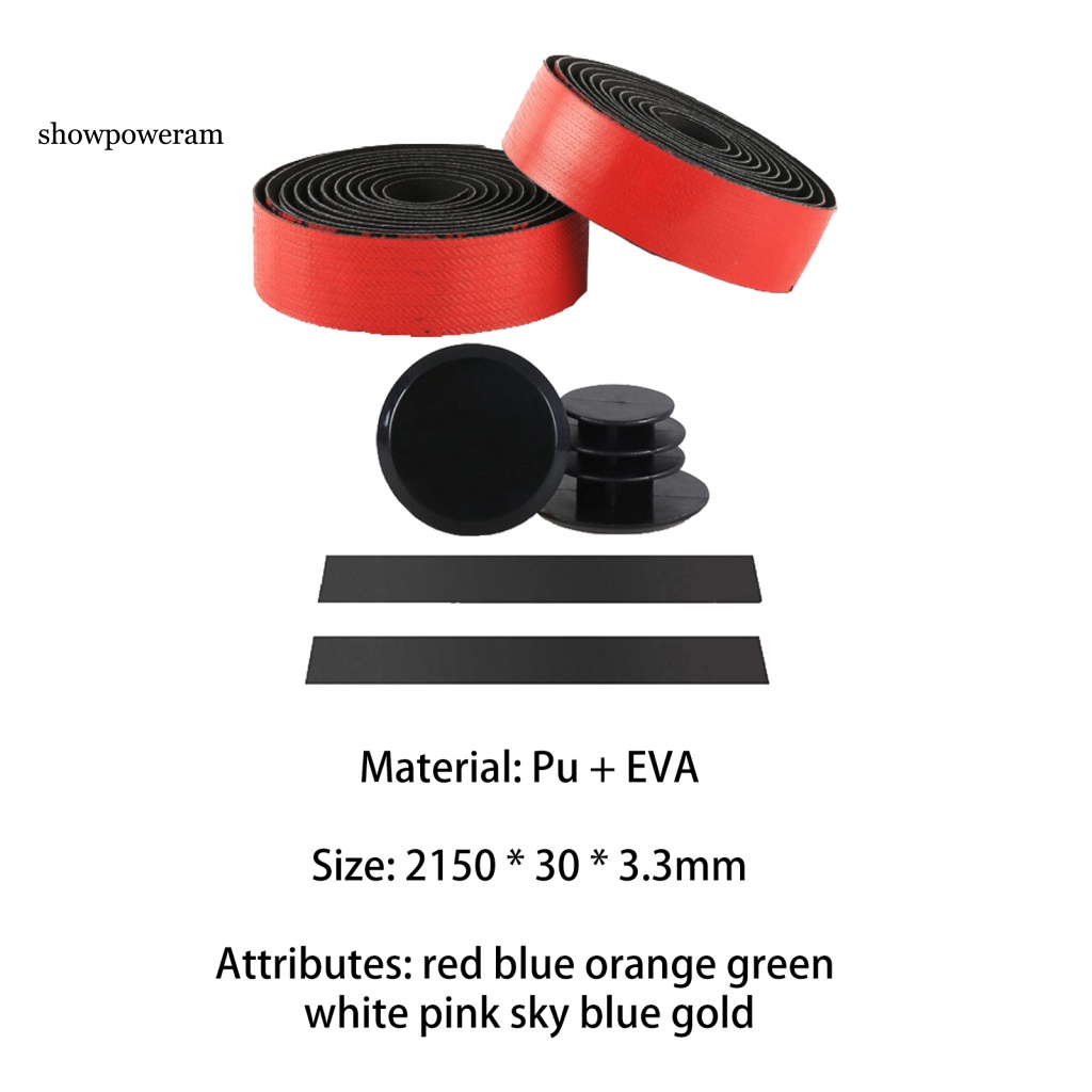 Set 2 Dây Quấn Tay Lái Xe Đạp Chống Sốc Chống Trượt Thoáng Khí