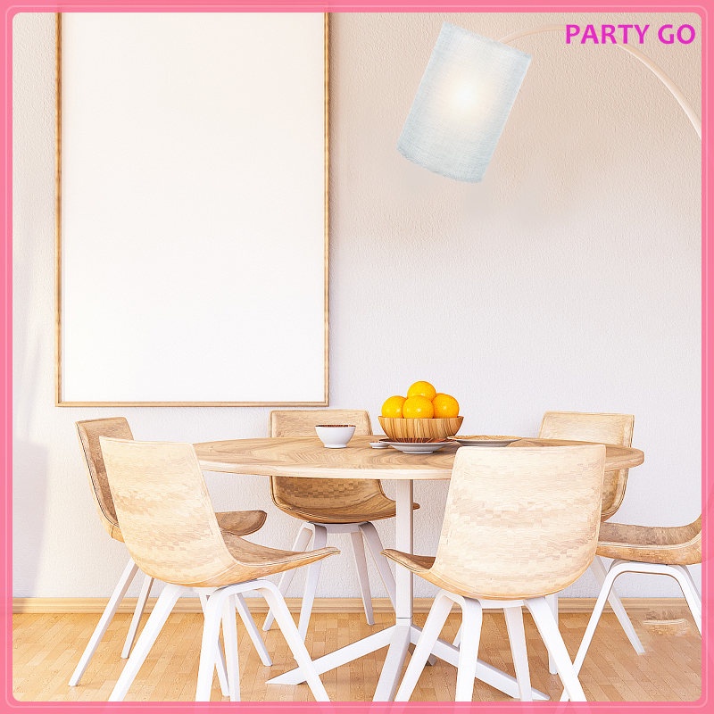 Chụp Đèn Để Bàn Bằng Vải Lanh Hình Vỏ Sò Trang Trí Trong Nhà / Nông Trại