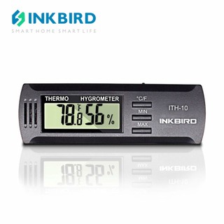 Nhiệt Kế Điện Tử Đo Nhiệt Độ Và Độ Ẩm Trong Nhà Và Ngoài Trời INKBIRD ITH-10