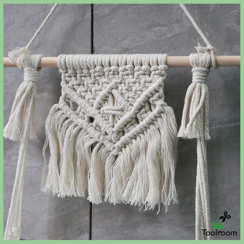 Giá Đỡ Cuộn Giấy Vệ Sinh Bằng Sợi Dệt Thủ Công Tiện Dụng Cho Phòng Khách / Phòng Tắm